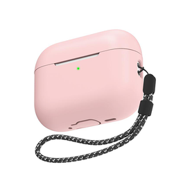 Airpods Pro 3 | AirPods Pro 3 | AhaStyle® Silikone Cover Med Strop - Pink - DELUXECOVERS.DK