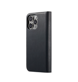 iPhone 11 Pro | iPhone 11 Pro - DG.MING™ Vintage 2-In-1 Læder Etui M. Cover - Sort - DELUXECOVERS.DK