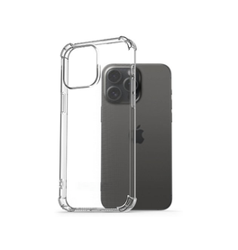 iPhone 16 Pro Max | iPhone 16 Pro Max - ENKAY™ Silent Stødsikker Silikone Cover - Klar - DELUXECOVERS.DK