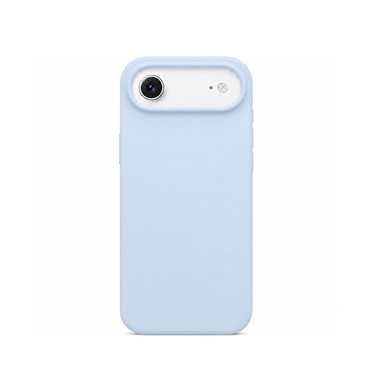 iPhone 17 Air | iPhone 17 Air - DeLX™ Pastel Silikone Cover - Cloudy Blue - DELUXECOVERS.DK