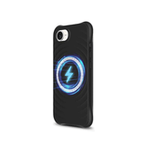 iPhone 16e | iPhone 16e - DeLX™ Wave Silikone Cover - MagSafe kompatibel - Sort - DELUXECOVERS.DK