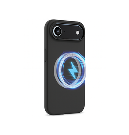 iPhone 17 Air | iPhone 17 Air - Deluxe™ Soft Touch Silikone Cover - MagSafe-kompatibel - Sort - DELUXECOVERS.DK