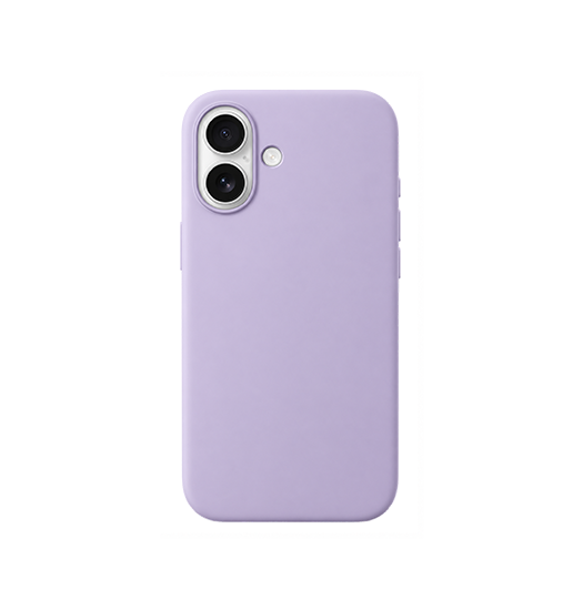 iPhone 16 | iPhone 16 - DeLX™ Pastel Silikone Cover - Lilla - DELUXECOVERS.DK