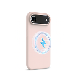 iPhone 17 Air | iPhone 17 Air - Deluxe™ Soft Touch Silikone Cover - MagSafe-kompatibel - Lyserød - DELUXECOVERS.DK