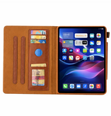 iPad 10.9" (2022) | iPad 11" (2025) / iPad 10.9" (2022) - Verona™ Multietui Ægte Læder Cover - Brun - DELUXECOVERS.DK