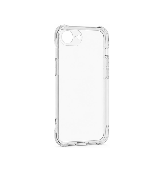 iPhone 17e / 16e | iPhone 17e / 16e - Stødsikker Silikone Cover - Gennemsigtig - DELUXECOVERS.DK