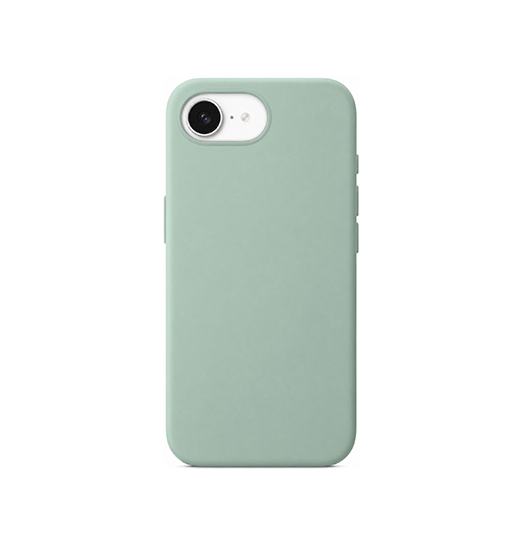 iPhone 17e / 16e | iPhone 17e / 16e - DeLX™ Pastel Silikone Cover - Moss Green - DELUXECOVERS.DK