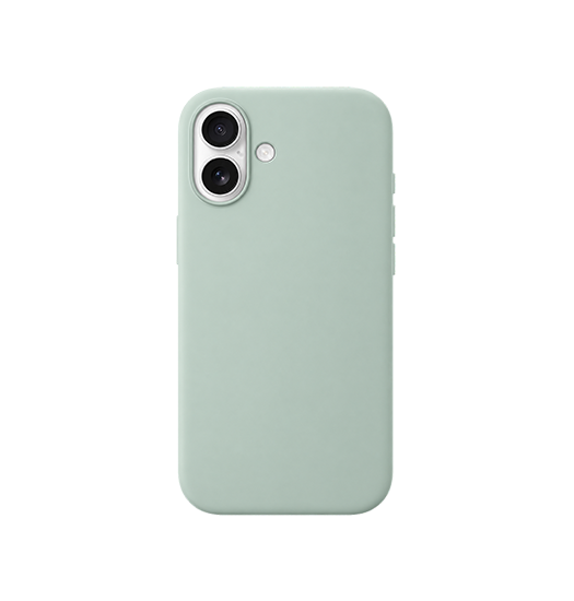 iPhone 17 | iPhone 17 - DeLX™ Pastel Silikone Cover - Moss Green - DELUXECOVERS.DK