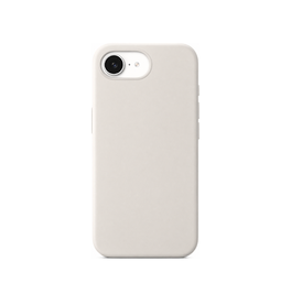 iPhone 17e / 16e | iPhone 17e / 16e - DeLX™ Pastel Silikone Cover - Hvid - DELUXECOVERS.DK