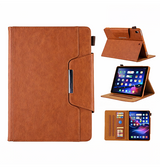 iPad 10.9" (2022) | iPad 11" (2025) / iPad 10.9" (2022) - Verona™ Multietui Ægte Læder Cover - Brun - DELUXECOVERS.DK