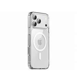 iPhone 17 Pro | iPhone 17 Pro - DeLX™ MagSafe Silikone Cover - Gennemsigtig - DELUXECOVERS.DK