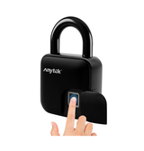 Gadgets | Anytek® Elektronisk Hængelås med Touch-Funktion - Sort - DELUXECOVERS.DK