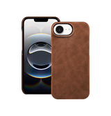 iPhone 17e / 16e | iPhone 17e / 16e - DeLX® Læder Cover - MagSafe Kompatibel – Brun - DELUXECOVERS.DK