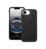 iPhone 17e / 16e | iPhone 17e / 16e - DeLX® Læder Cover - MagSafe Kompatibel – Sort - DELUXECOVERS.DK