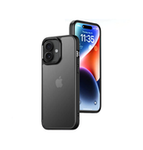 iPhone 16 Plus | iPhone 16 Plus - NovoShield™ Silikone Cover - Sort - DELUXECOVERS.DK