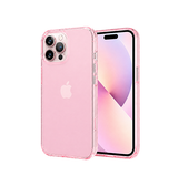 iPhone 14 Pro | iPhone 14 Pro - Ballet™ Crystal Silikone Bagside Cover - Pink - DELUXECOVERS.DK