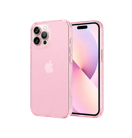 iPhone 14 Pro | iPhone 14 Pro - Ballet™ Crystal Silikone Bagside Cover - Pink - DELUXECOVERS.DK