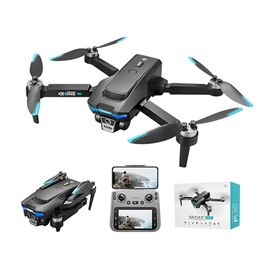 Drone | Professionel Drone V.2.0 - 4K Dual Kamera - Brushless - GPS - Sort - DELUXECOVERS.DK