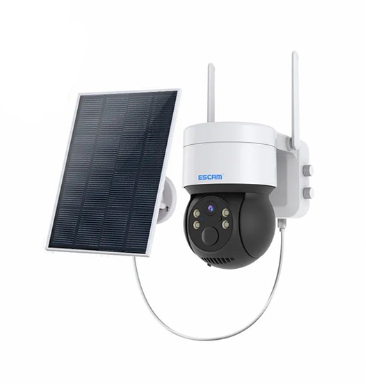 Overvågningskamera | Overvågningskamera | Solcelledrevet - Vandtæt - Wifi - ESCAM™ - DELUXECOVERS.DK
