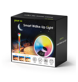 Smart Wake-up Lampe M. APP, Natlys og Solopgangseffekt