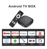 Gadgets | Android Smart TV/Film 8K Streaming Box - Sort - DELUXECOVERS.DK