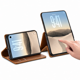 iPhoneDuo | iPhone Duo – CaseMe™ Neo Læder Cover / Pung - Brun - DELUXECOVERS.DK