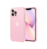 iPhone 13 Pro Max | iPhone 13 Pro Max - Ballet™ Crystal Silikone Bagside Cover - Pink - DELUXECOVERS.DK