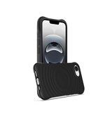 iPhone 17e / 16e | iPhone 17e / 16e - DeLX™ Wave Silikone Cover - MagSafe kompatibel - Sort - DELUXECOVERS.DK