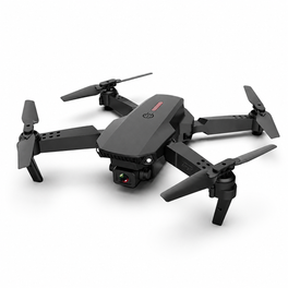 Drone | Drone til Børn & Begyndere – FPV – Sammenklappelig – Sort - DELUXECOVERS.DK