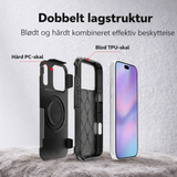 iPhone 17 Pro | iPhone 17 Pro - Redpepper™ Håndværker Cover M. Magsafe - Sort - DELUXECOVERS.DK