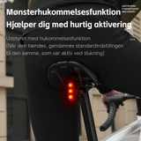Cykel lygte | Cykel baglygte m. lang batteritid, advarsels- og bremselys - West-Biking® - DELUXECOVERS.DK