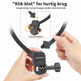 Action Kamera Tilbehør | Hals Mount m. Magnetisk Hurtigudløser til POV-optagelser – PULUZ™ - DELUXECOVERS.DK