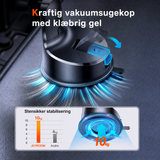 Mobilholder (Sugekop) | JOYROOM™ - Premium Bilholder Til Forruden / Instrumentbrættet - Sort - DELUXECOVERS.DK