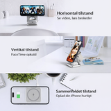 3-i-1 & Multi-Ladestationer | <X>Premium 3-i-1 Magnetisk Trådløs Oplader - Foldbar & MagSafe-kompatibel - DELUXECOVERS.DK