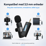 Mikrofon | Mikrofon Trådløs - 3.5mm Minijack - Støjreducerende - DELUXECOVERS.DK
