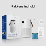 Gadgets | AirClean™ AP01 Luftrenser med HEPA filter - Genopladelig - DELUXECOVERS.DK