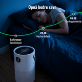 Gadgets | AirClean™ AP01 Luftrenser med HEPA filter - Genopladelig - DELUXECOVERS.DK