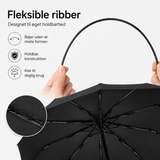 Gadgets | Paraply m. automatisk foldning, UV-beskyttelse, vindtæt design - Luksusmodel - DELUXECOVERS.DK