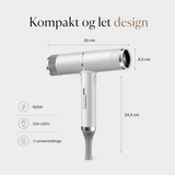 Hår produkter | NordAir Pro – Letvægts ionisk føntørrer – Let, hurtig & støjsvag - DELUXECOVERS.DK