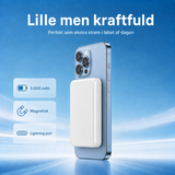 Powerbank | <X>Powerbank 5.000mAh - 20W - MagSafe Kompatibel - (Lightning) - DELUXECOVERS.DK