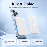 Powerbank | <X>Powerbank 5.000mAh - 20W - MagSafe Kompatibel - (Lightning) - DELUXECOVERS.DK