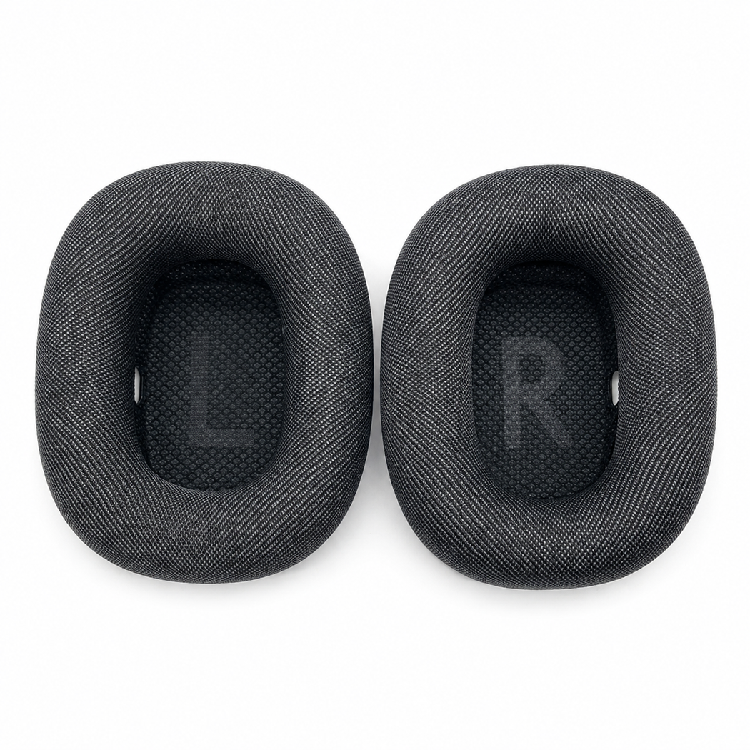 AirPods Max | Premium AirPods Max Ørepuder - JZF-347 - 2 Stk. - Black - DELUXECOVERS.DK