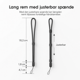 Mobilrem, håndledsrem, Nylon snor | Nylon Strop - Håndledsrem - 3 Stk. Pakke - DELUXECOVERS.DK