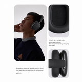 Høretelefoner og Headset | Over-Ear Trådløs Headset Bluetooth 5.4 M. Aktiv Støjreduktion - Sort - DELUXECOVERS.DK