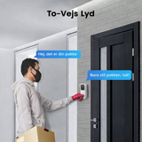 Dørklokke | NordView™ Smart Video-dørklokke med Trådløs Ringeklokke – Hvid - DELUXECOVERS.DK