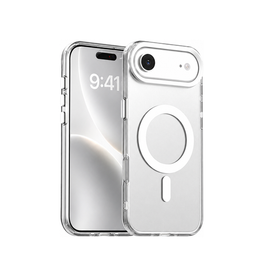 iPhone 17 Air | iPhone 17 Air - DeLX™ Frosted Cover m. MagSafe - Hvid - DELUXECOVERS.DK
