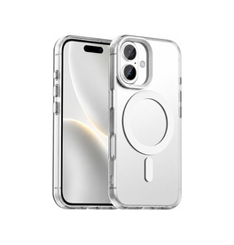 iPhone 17 | iPhone 17 - DeLX™ Frosted Cover m. MagSafe - Hvid - DELUXECOVERS.DK