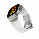 Apple Watch 42-49mm | Apple Watch (42/44/SE/45/46/49mm) - Redefine™ Translucent Sports Rem - Klar - DELUXECOVERS.DK