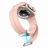 Apple Watch (38/40/SE/41/42mm) - S-Line™ Silikone Rem - Pink