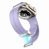 Apple Watch (38/40/SE/41/42mm) - S-Line™ Silikone Rem - Lavendel